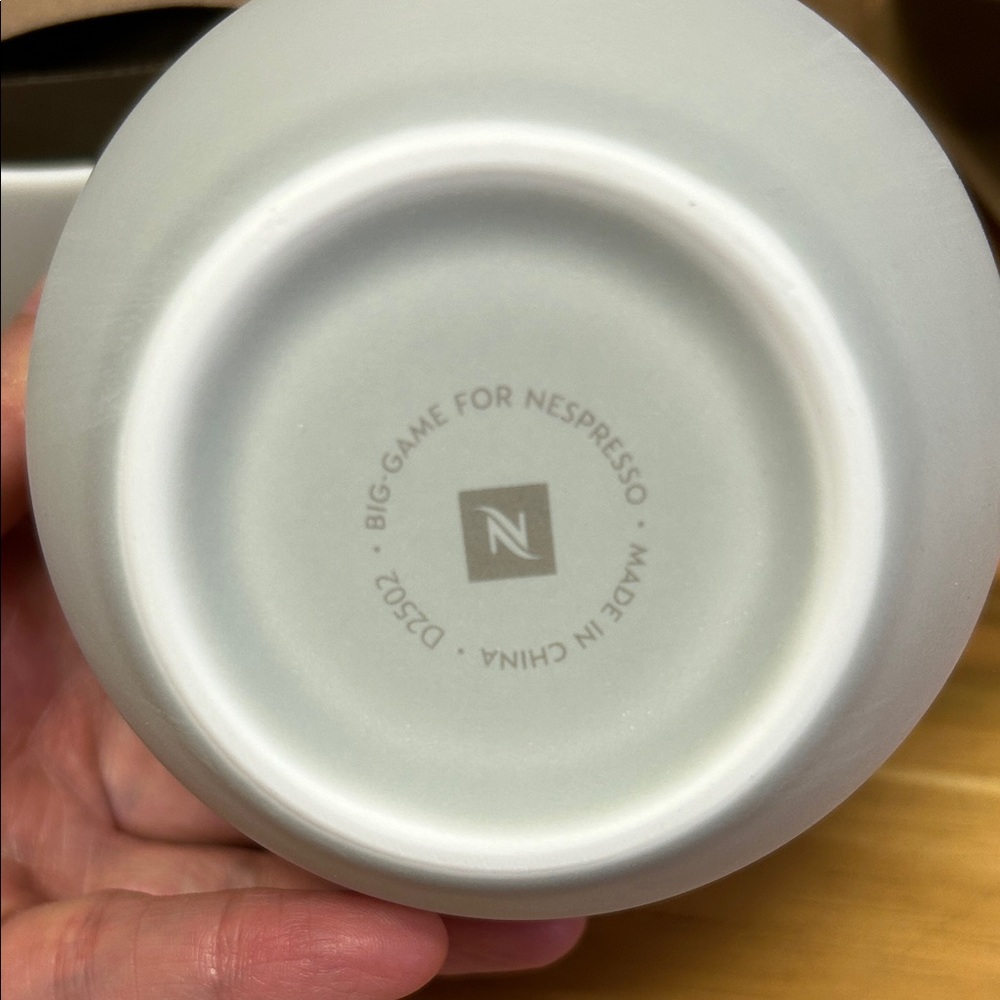 NIB Nespresso Barista Cappuccino Large Cups - Picture 7 of 8